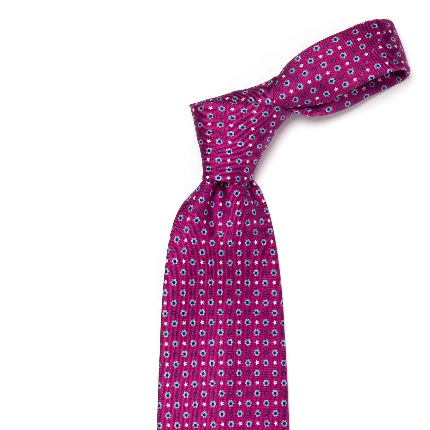 MJ Exclusive: Patterned tie "Classico" made from pure English silk